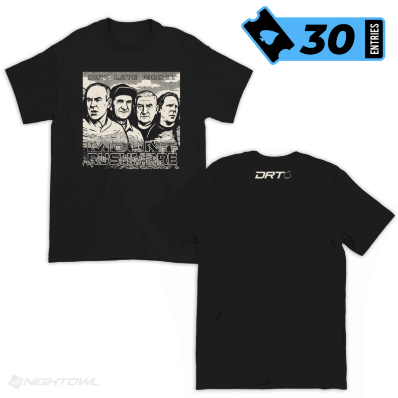 "MOUNT RUSHMORE" Dirt Late Model T-Shirt